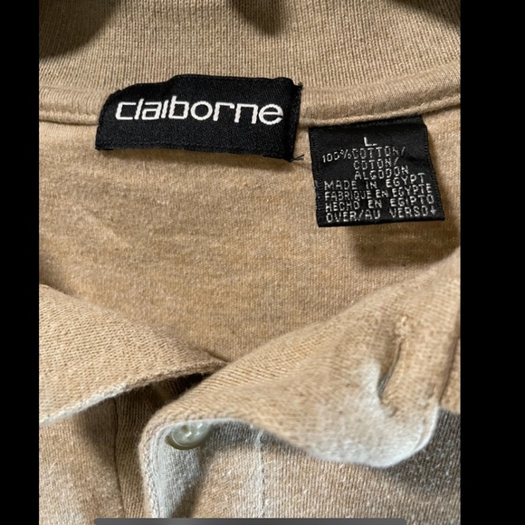 Men's Claiborne Polo shirt - Picture 3 of 3